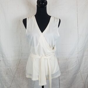 Josephine faux wrap top